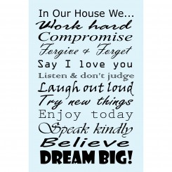 In Our House We... 8x12 inch (jpeg File)